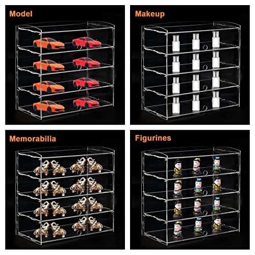 Ymjoinmx KACI096 Acrylic Display Case 4 Layer Bakery Pastry Display Case Countertop Dessert Acrylic Display Shelf Donut Cookie Display Cabinet Plastic Case thumb #5
