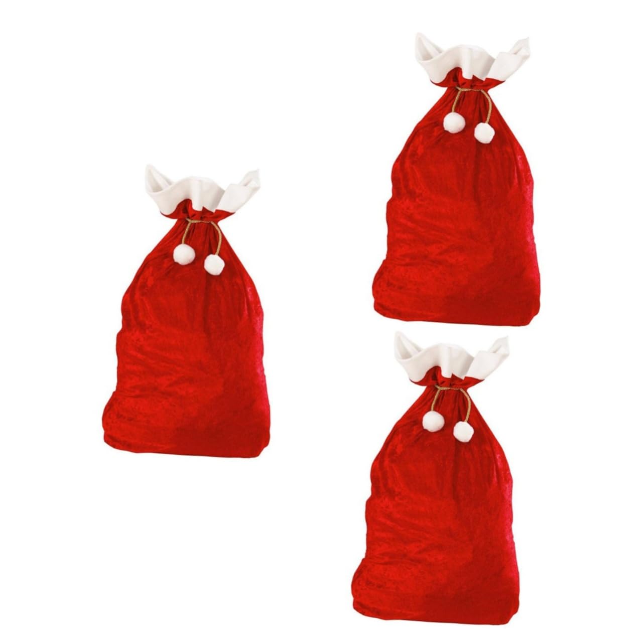 ABOOFAN 3 Pz Sacchettini Bomboniere Natale Borse Portaoggetti