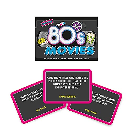 Juego Trivia Películas 80s 100 Cartas miniatura 5