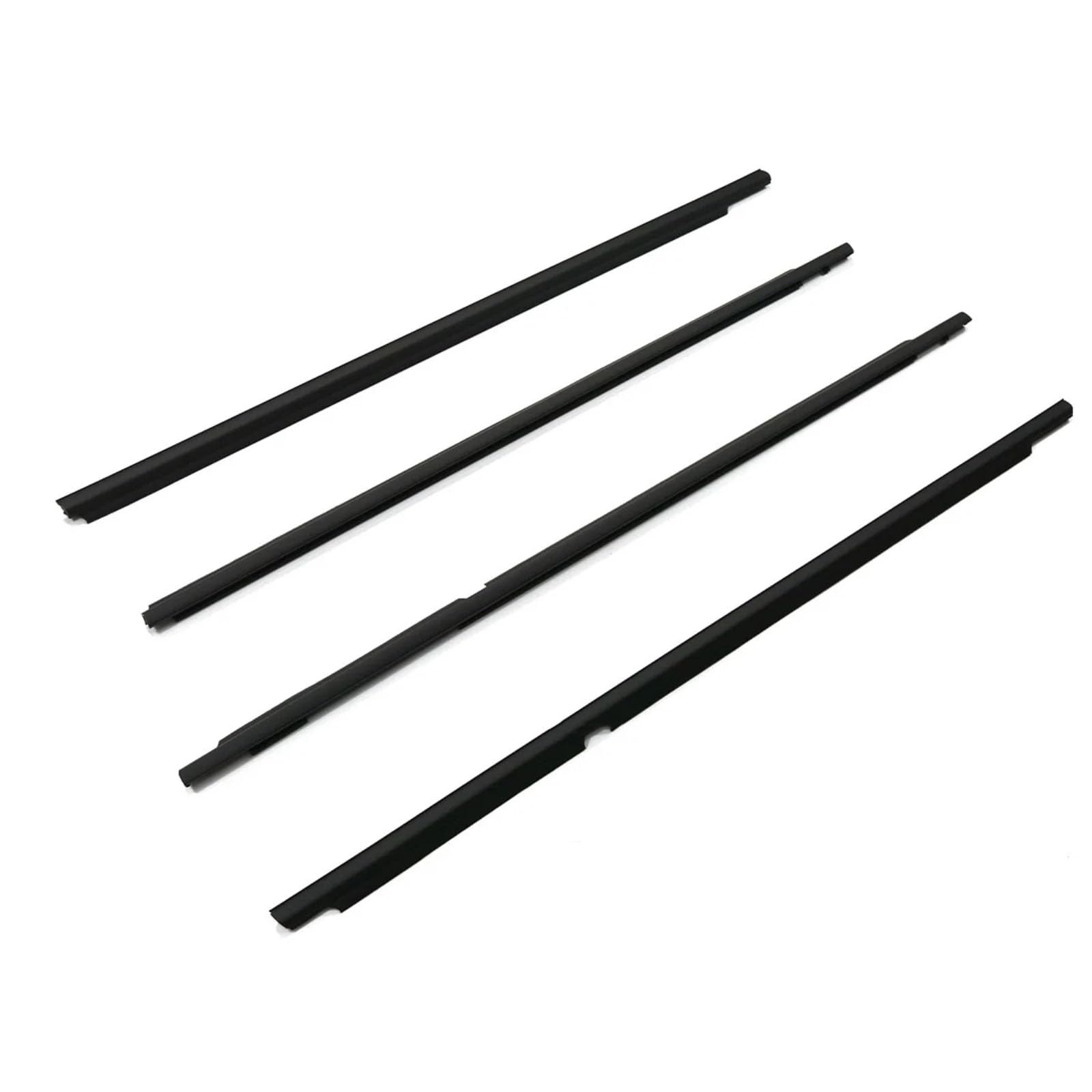 Automotive Window Seals Compatible with Toyota for Land for Cruiser for Prado LC95 LC90 1996-2002 4pcs Car Outer Windows Weatherstrip Seal Belt 7571160030