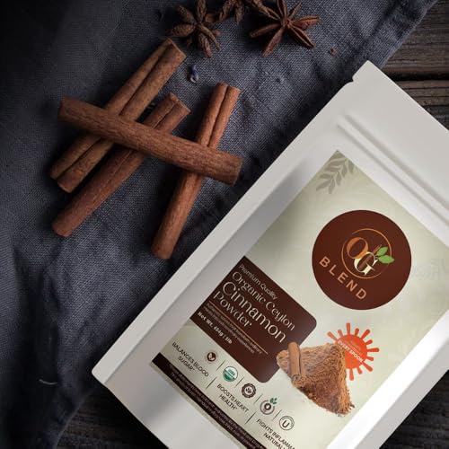 OG Blend Organic Ceylon Cinnamon Powder 1 lb (16 oz / 454g) - image 2