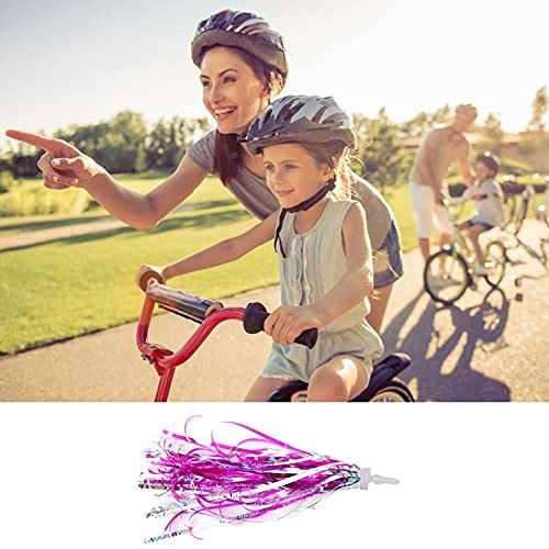 HHuin Kinderfiets Stuur Streamer Decoratieve Accessoires voor Scooter Eenzijdig 96 Stuks Streamer - Afbeelding 7