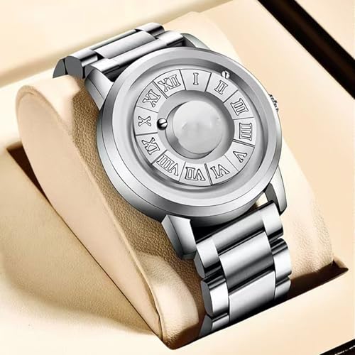 Montre à lévitation magnétique en quartz design épuré