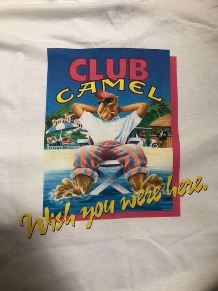 Amazon.co.jp: Camel Tシャツ 90s 企業 タバコ キャメル