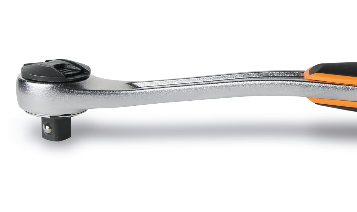 Beta 920E/55 - Cricchetto reversibile con attacco quadro maschio 1/2", con Meccanismo a 72 Denti e Testa Compatta