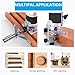 Wood Routers, Electric Wood Trimmer Router Tool, Compact Wood Router Tool Hand Trimmer, Cutting Palmming Tool, 30000 RPM 1/4