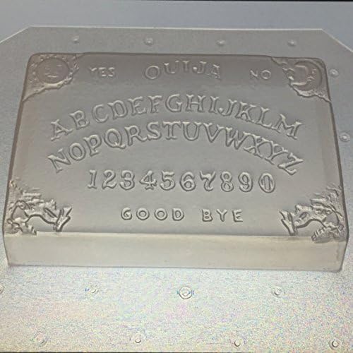 Flexible Plastic Ouija Board Soap or Chocolate Mold 3.5 x 2.5 x 0.75