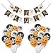 Produktbild Bluelves Halloween Deko, Halloween Luftballons Dekoration Set,Happy Halloween Banner,Kürbis Ballon, Spinnen Ballons,Kürbis Geister Ballons zur Dekoration von Haus, Garten