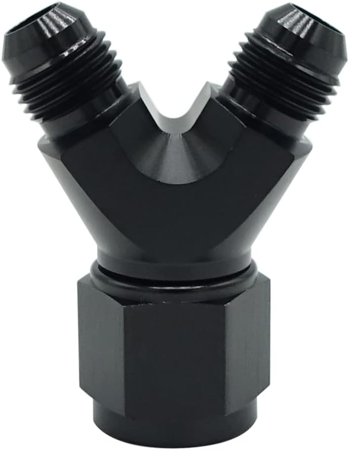 Amazon.com: AC PERFORMANCE Y Block Splitter Fuel Fitting Female -10 AN ...