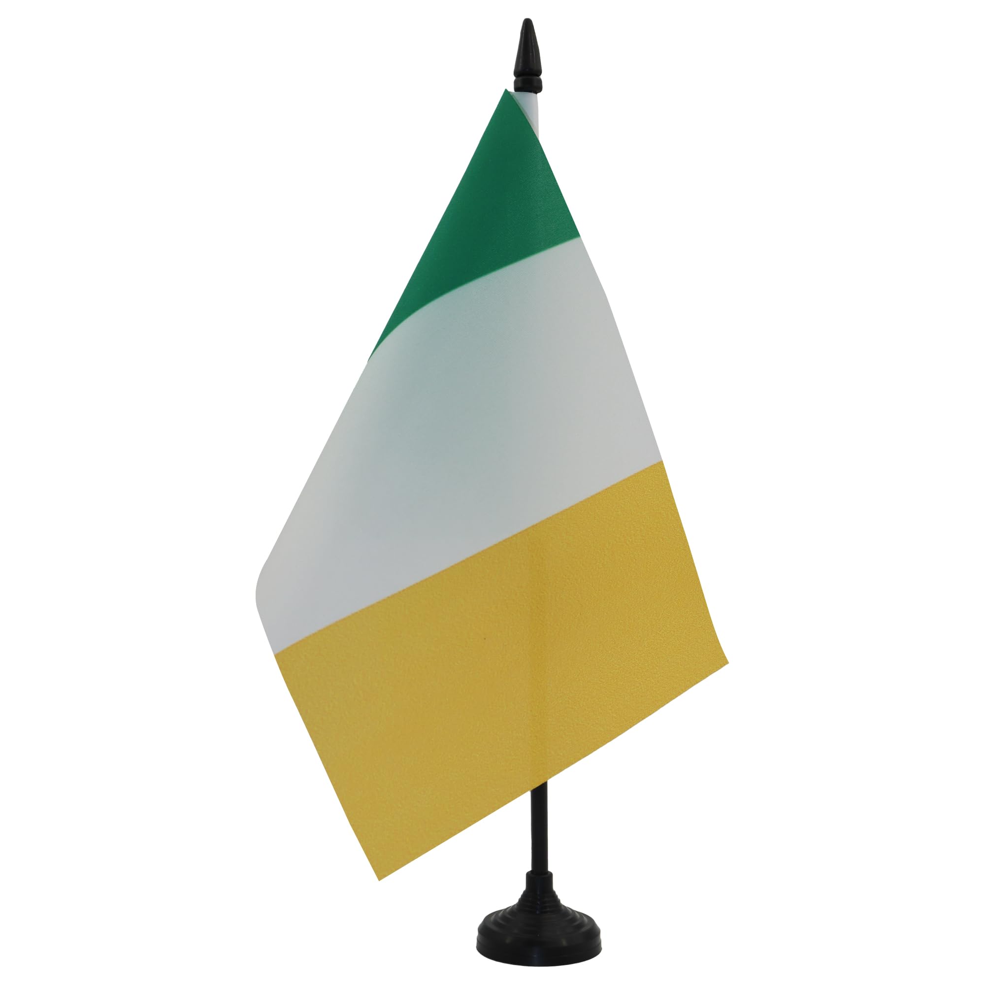 AZ FLAG Ireland Table Flag 6x8 in 100D Polyester Plastic Base