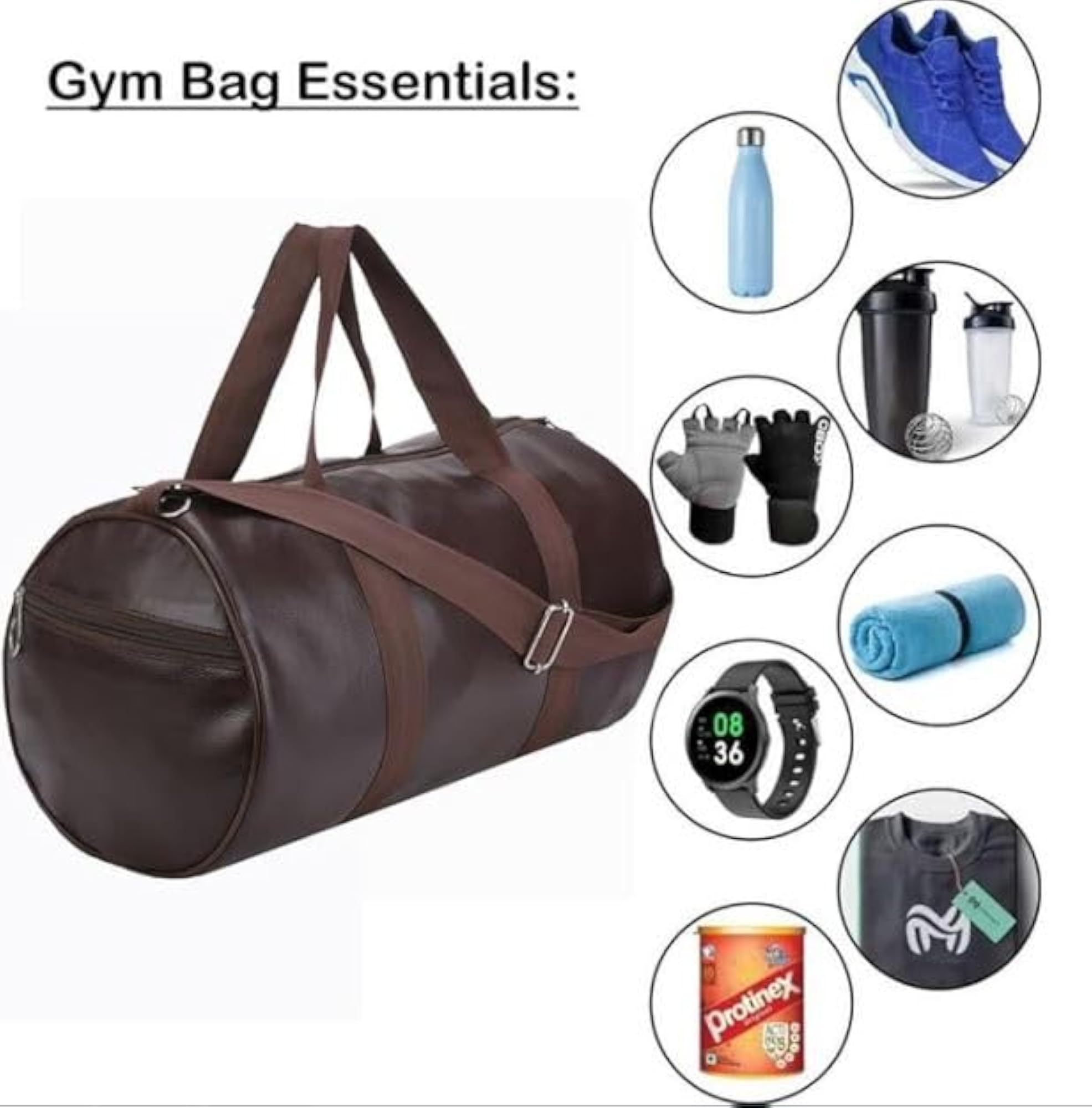 Small Multicolor Gym Bag for Men & Women