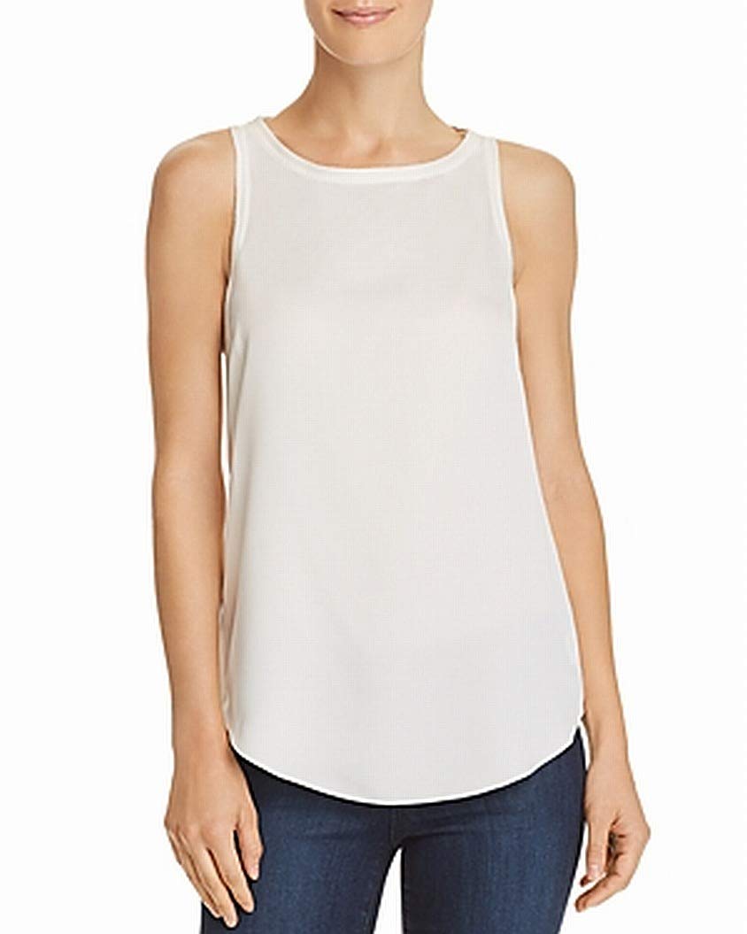 Theory womens SLEEVELESS RACER TANK Blouse