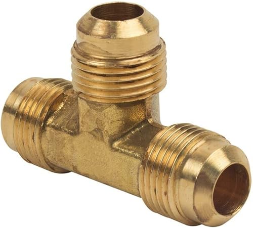 Miniatura 4 de MaxLLTo Reemplazo #44-F 1/2 pulgada Flare Brass Tee para fontanería Thrifco 4401120