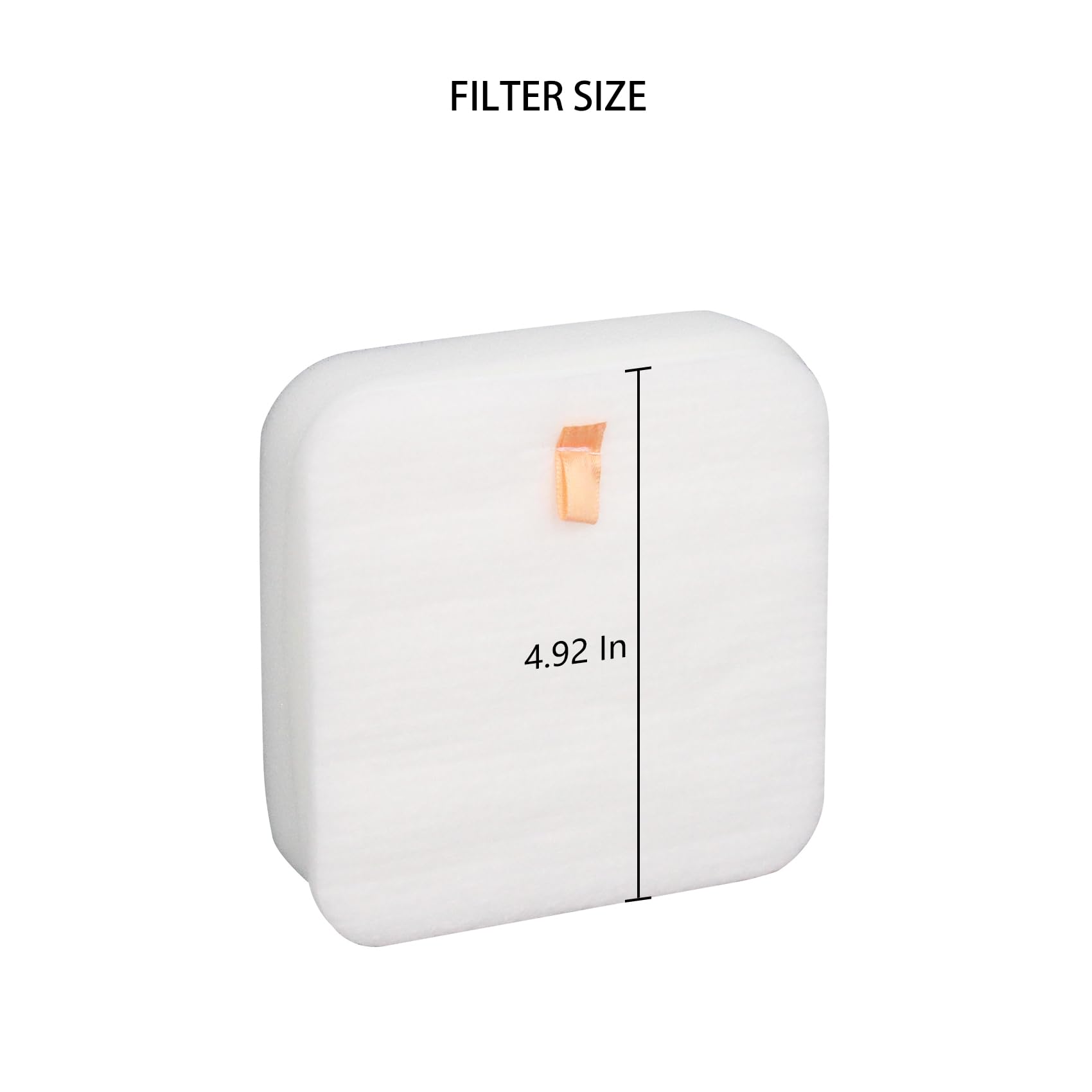 Ymimi Replacement Filter Compatible with Shark LA500WM LA502 LA500 LA300 LA322 LA301 LA455 LA702 Rotator Navigator Lift-Away ADV DuoClean PowerFins Upright Vacuum,Part # XFFK320 (4-Pack)