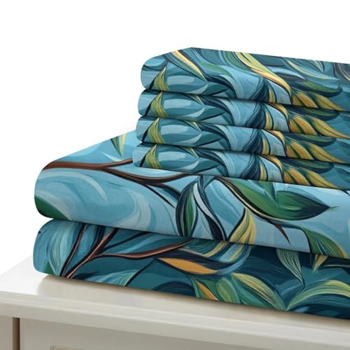 Linge de lit hypoallergique pour peau sensible avec taie d'oreiller douce - 7