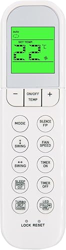 Miniatura 4 de Replacement Remote Control for Midea ComfortStar FrigidaireAC Cooper&Hunter AC Air Conditioner RG36BBGE RG36FBGEF RG36ABGEF-AR3 RG36BBGCE