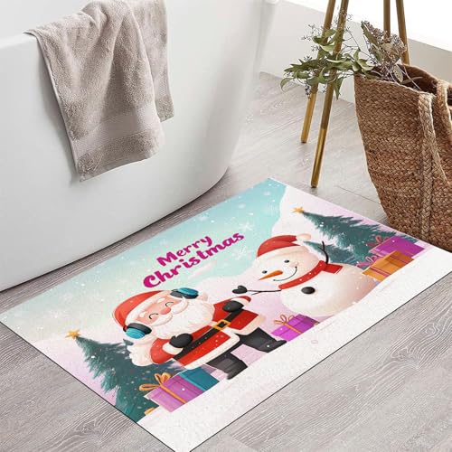 Tapis entrée imperméable antidérapant 80x120 cm lavable résistant