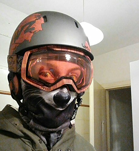 Image of WTACTFUL 3D Animal Ears Balaclava, Breathable Face Mask for Halloween