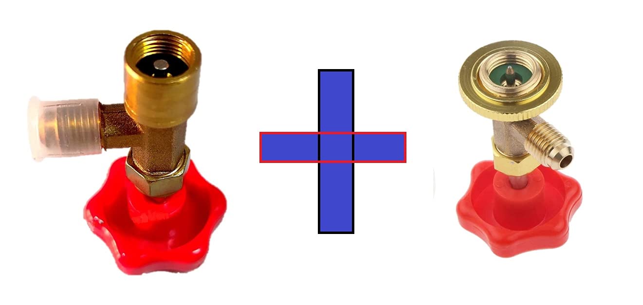 Can Valve Combo Pack Compatible for Every Can R-22/ R-134/ Hydrocarbon and R-22 Refrigerant Can Valve Bottle-image-18