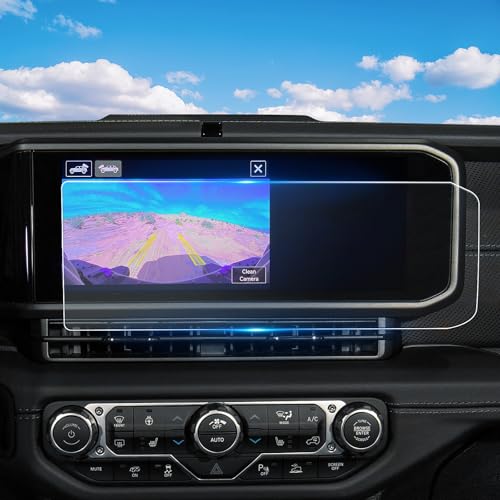 Verre trempé Jeep Wrangler JL tactile film protecteur 12.3 pouces Gladiator 2024 2025
