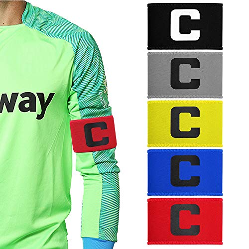image for MAYFOO Football Soccer Captains Armband - Captain Arm Bands for Youth 