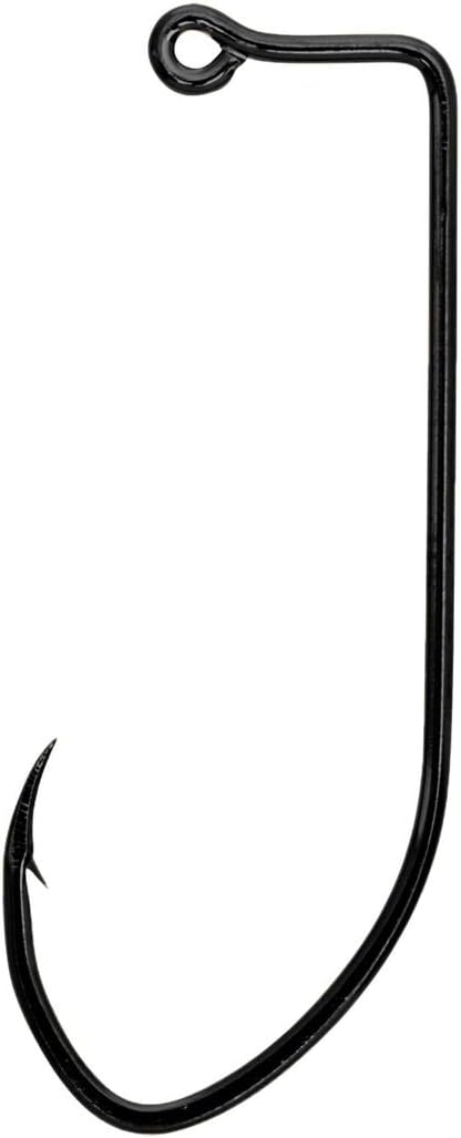 500BP-3/0 Pro-V 90 Degree Non Offset Jig Hook, Size 3/0, Platinum Black, Package of 100