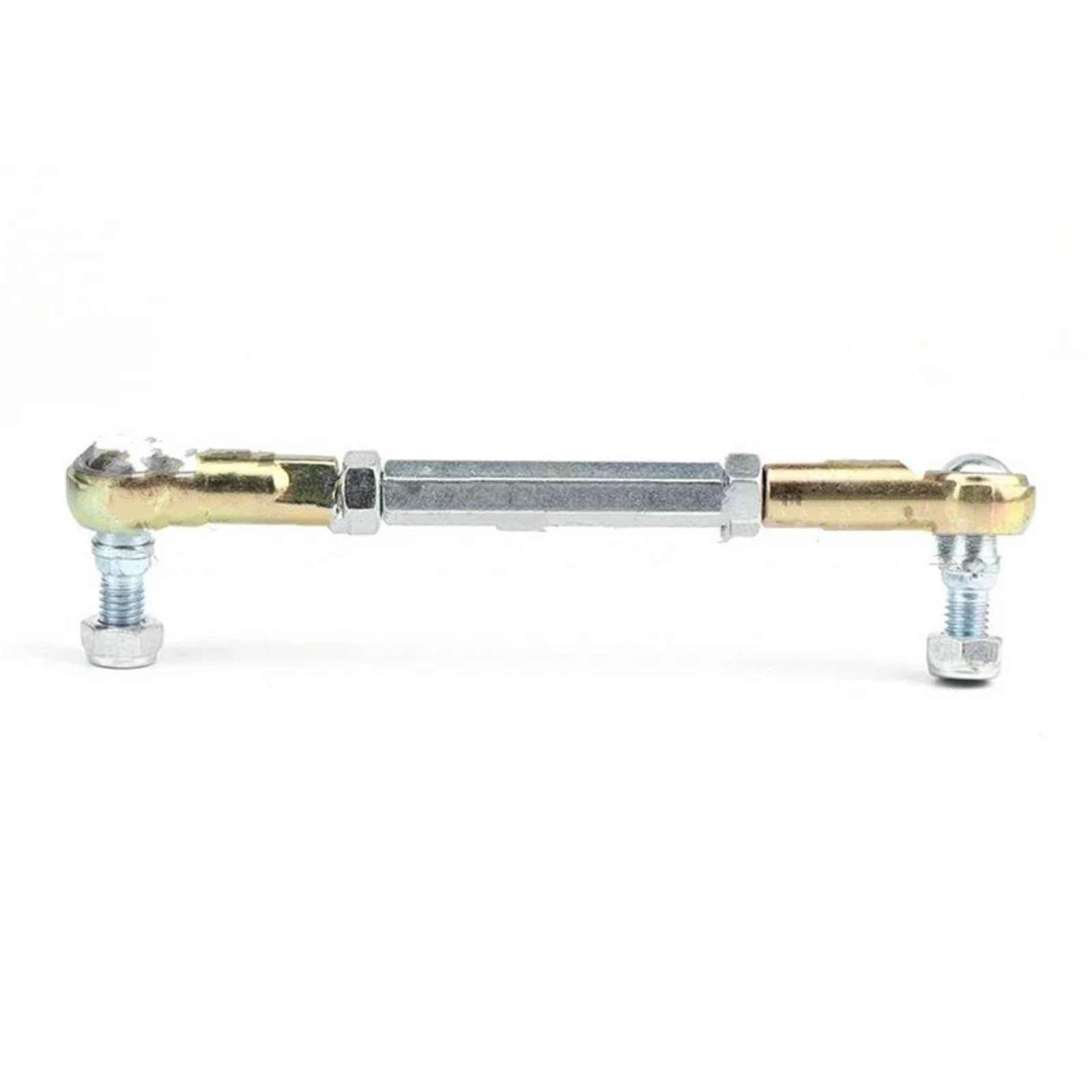 Rótula de suspensión Compatible con 49cc 50cc Go-Kart Buggy Scooter Quad M8 palanca de dirección Kit junta esférica varilla amarre 80mm-315mm(1 pair 300mm)
