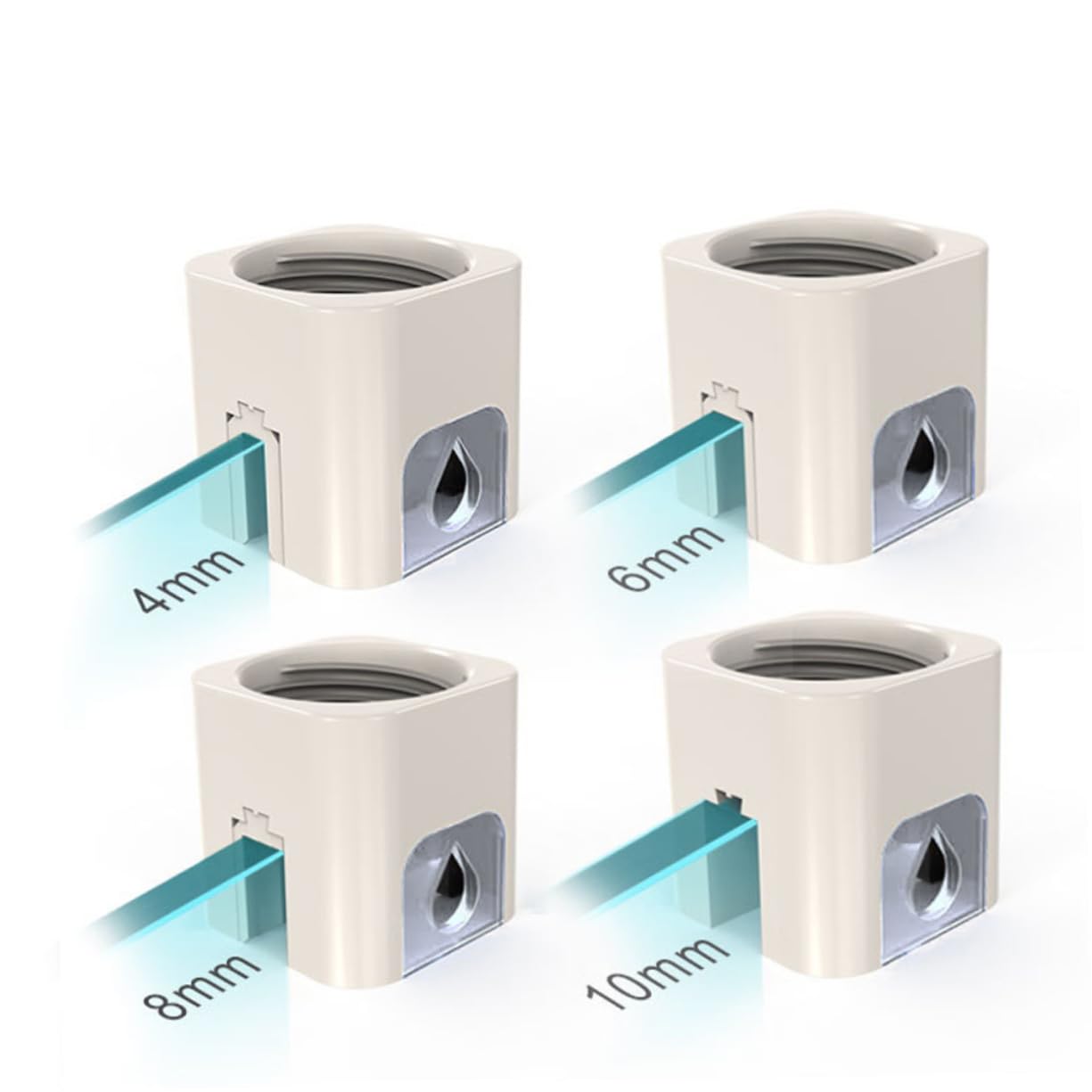 Beaupretty Lot De 3 Accessoires pour Aquarium Contrôleur De Niveau Deau Installation Facile pour La Gestion De Leau De Laquarium