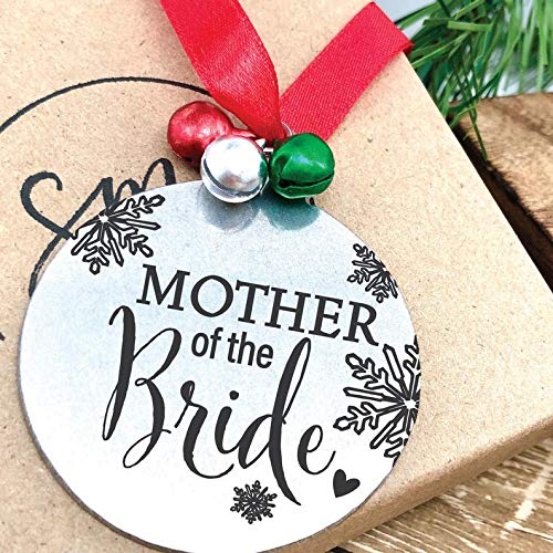 mother of the bride christmas ornament