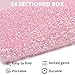 32000Pcs Pink Rhinestones gems for Bedazzling Bedazzle, Jelly Light Pink AB Diamond Crystals Stones for Crafting Crafts Clothes, Resin Flatback Gemstones Jewels 2-6mm Mixed Bedazzled with b7000 Glue