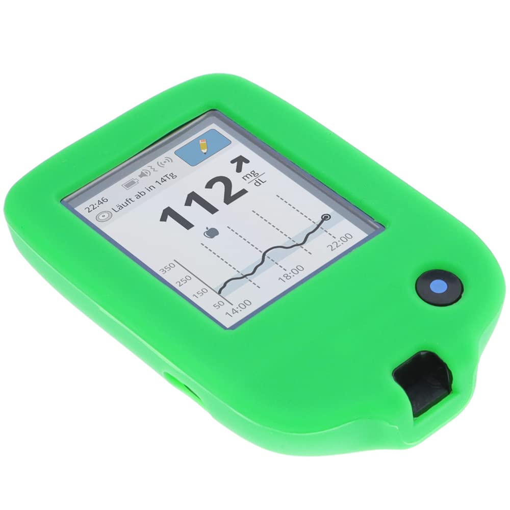 foto-kontor Case for Abbott Freestyle Libre 2 Silicone Cover light green, Silicone Light Green - Image 3