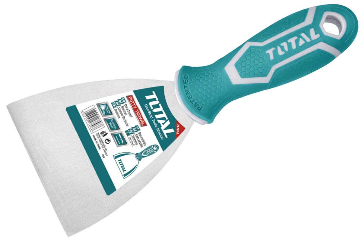 TOTAL - Stainless Steel Spatula, Blue, Default