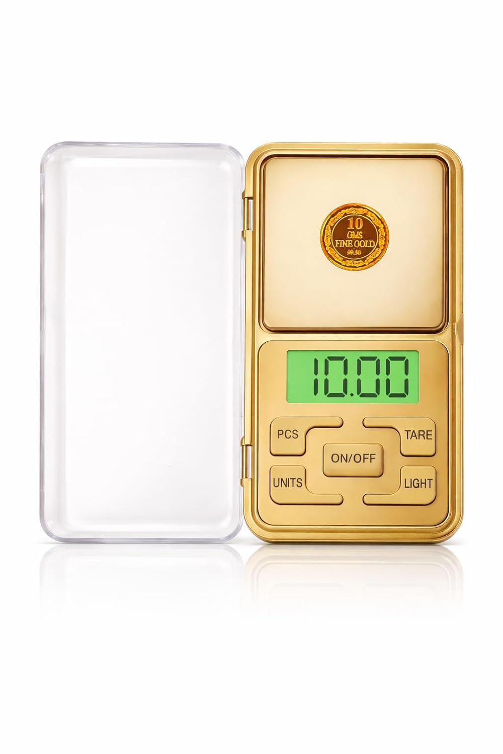 Pocket Scale - 200g x 0.01g with Warranty & Support, Ideal for Jewelry & Chemical Weighing, Home & Goldsmith Use - Golden Edition (Not a Scale for Commercial use)-image-2