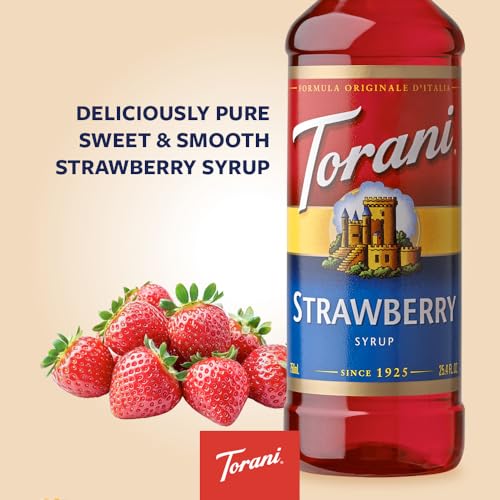 Torani Syrup, Strawberry, 25.4 Fl Oz Bottles (Pack of 1) - image 2