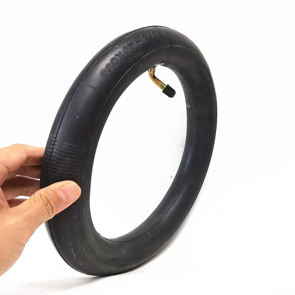 per Ruote di ricambio, tubo in gomma nera da 30,5 cm, 280 x 65-203 spessore pneumatico e tubo per passeggino auto per bambini (camera d'aria)