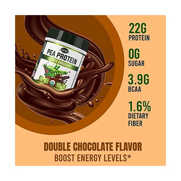 zyy Flavored Organic Hydrolyzed Vegan Pea Protein Powder All Natural