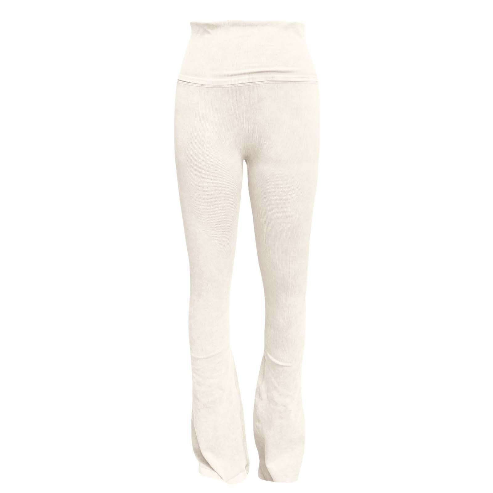 Legging Sport Femme - Pantalons de Yoga pour Femmes Leggings évasés pour la Course à Pied Le Fitness et Les vêtements de Sport Polyvalents et Confortables pour Un Usage Quotidien