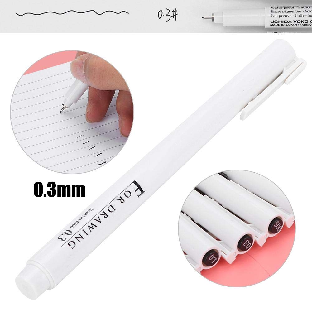 Sheens Micron Liner Drawing Marker Pens, Fine Lining Black Ink Pens Artist  Drawing Sketch Pens for Bullet Writing Note Calendar Agenda Color Art  Office Supplies (0.02mm) : Amazon.se: Office Products
