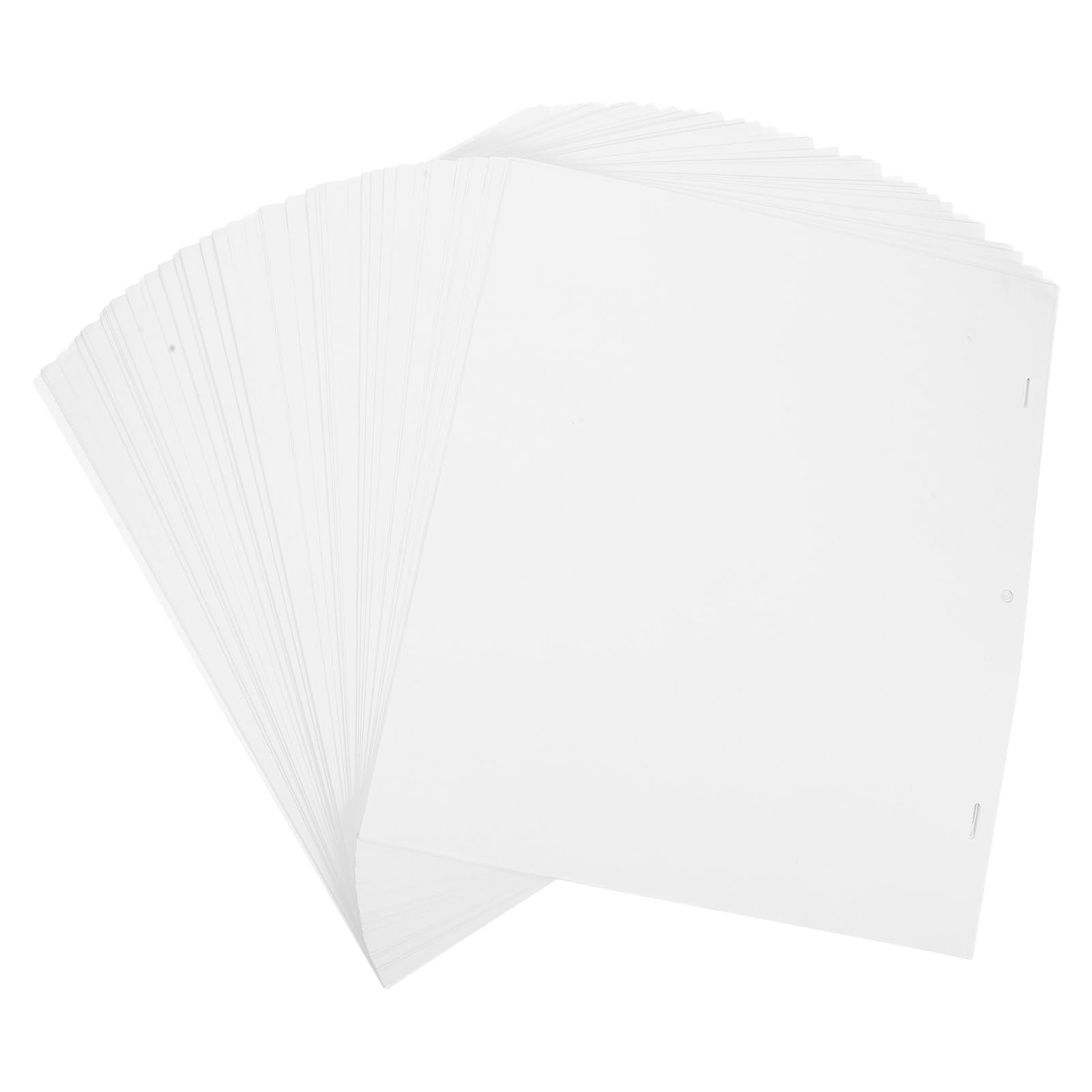 NOLITOY Papel de Animación con Agujeros 32x27 Cm Color Claro 200 Hojas de Papel de Calco Fino para Dibujo Transferencia y Bocetos para Artistas Estudiantes y Animadores