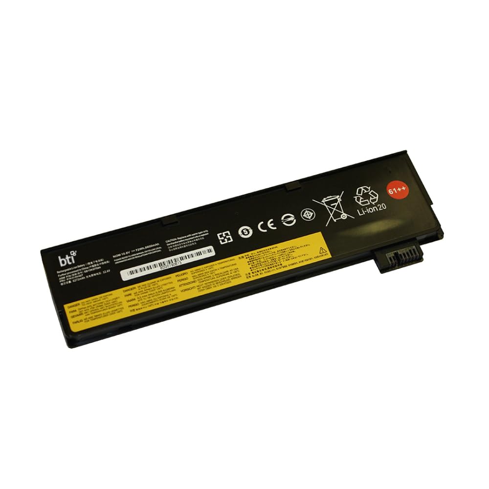 Bti 72Wh 6 Cell Ln-4X50m08812 Compatible Battery For Lenovo Thinkpad P