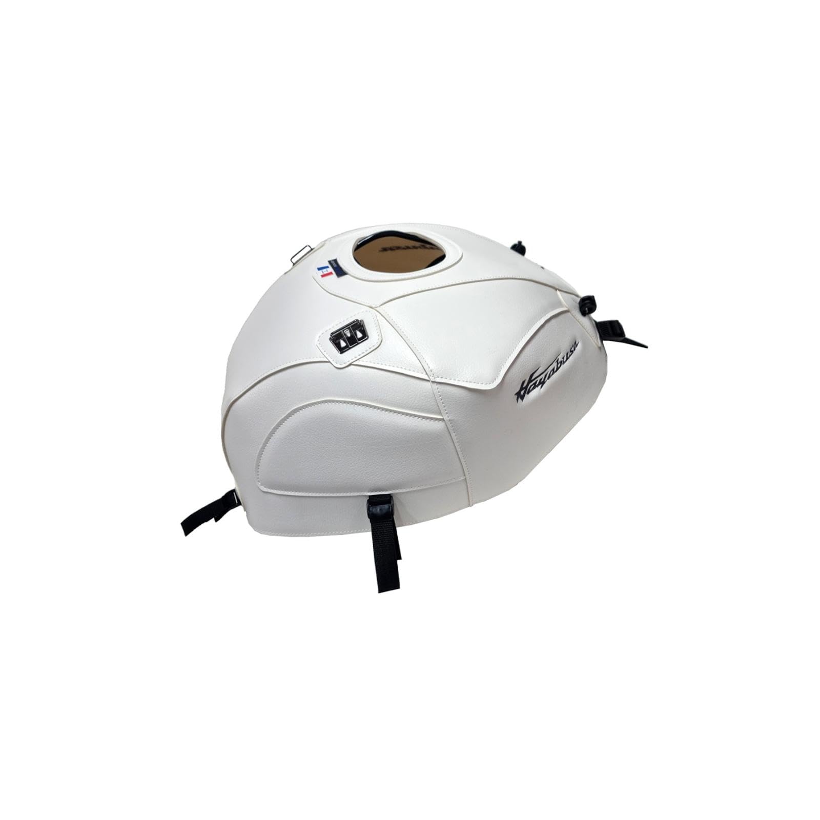 Amazon | バグスター(Bagster) タンクカバー ホワイト GSX1300R 隼