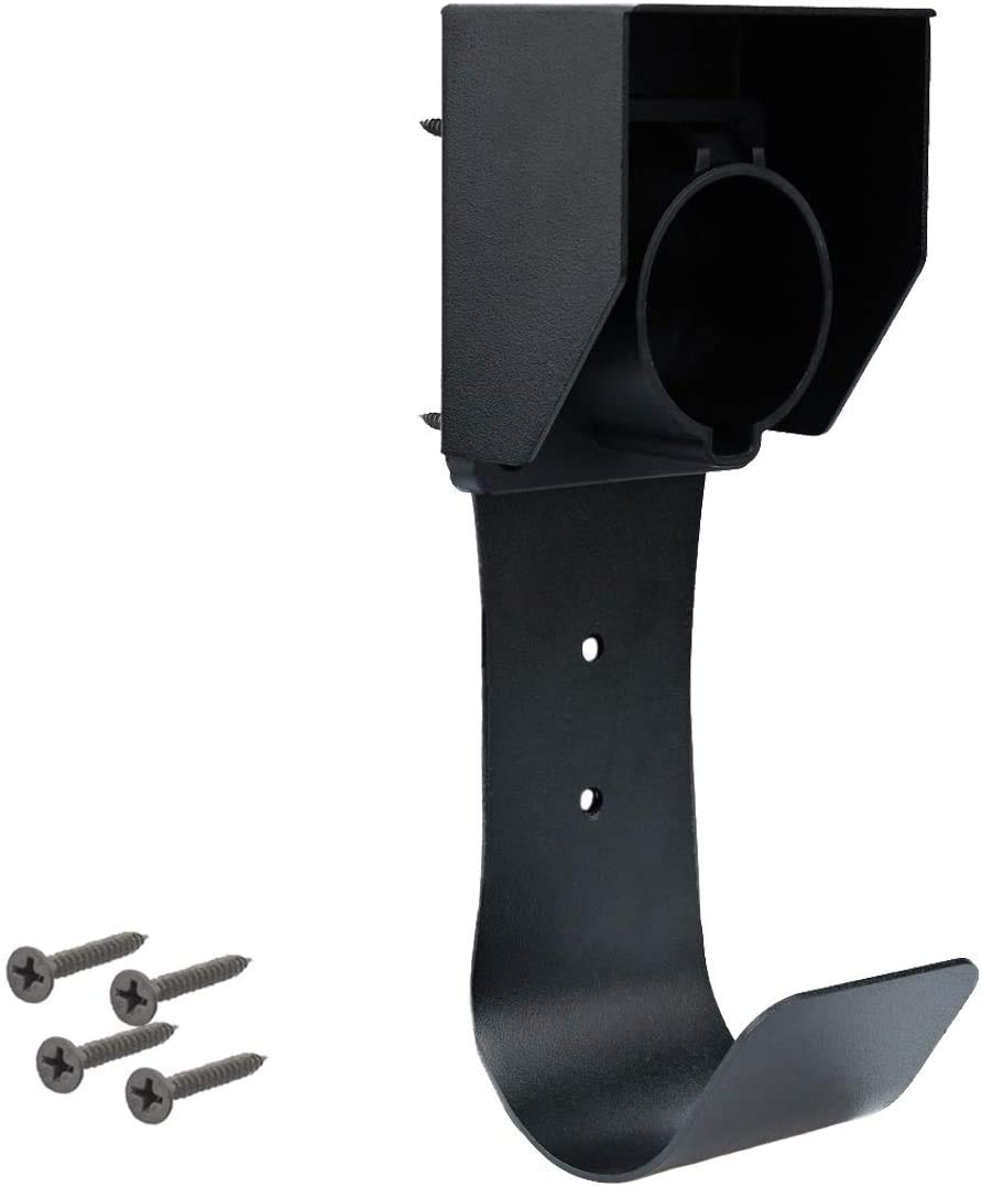 MAX GREEN julyso Wall-Mount Connector Holster Dock,Nozzle Holster Dock with Screws for SAE J1772 EVSE Electric Vehicle EV Charger Holder