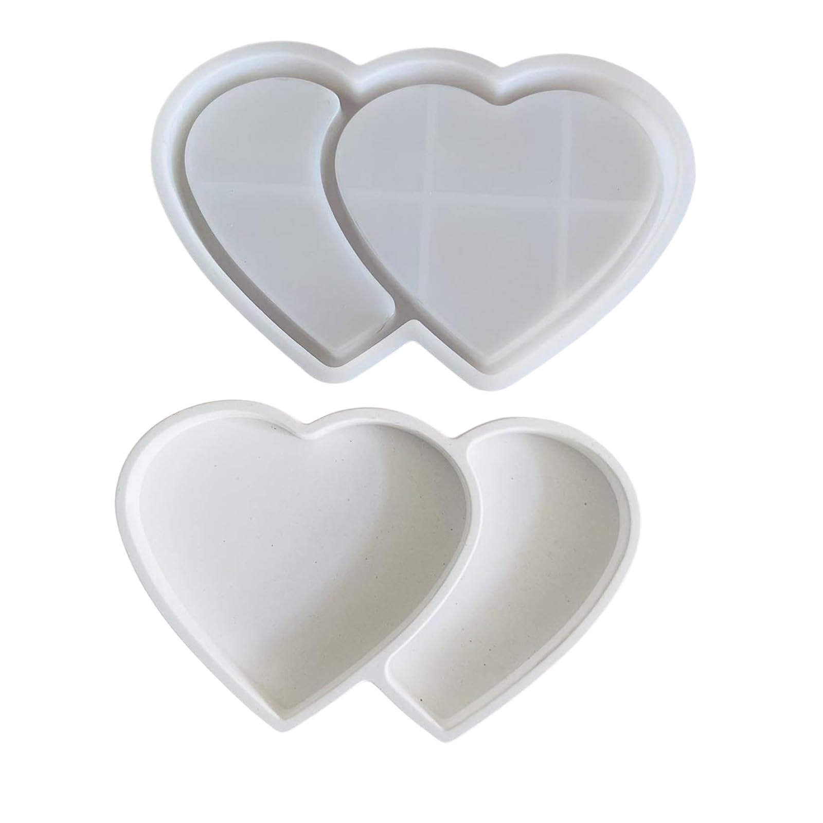 Nucelit Resin Mold Love Plate Tray Silicone for Crafting Art for Creative Gift Epoxy Epoxy Casting Mold