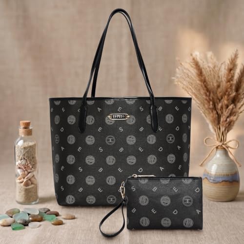 Image of ESBEDA Signature Duo Carry Handbag For Womens