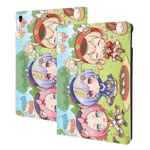 Compatible with _ Genshin Impact Ipad 10.2C` ^ubgP[X Ipad 9 8 7 p ^ubg P[X 9 8 7 (2021/2020/2019)Ή PUU[ ܃X^h 