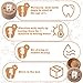 JIYIN Tooth Fairy Box for Boys, 3D Carved Wooden Tooth Fairy Tooth Holder, Cute Lost Tooth Holder Tooth Keepsake Box for Kids' First Lost Teeth Tooth Fairy Gifts for Birthdays Baby Shower Holiday