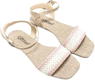 Glitter Women Flat Sandals