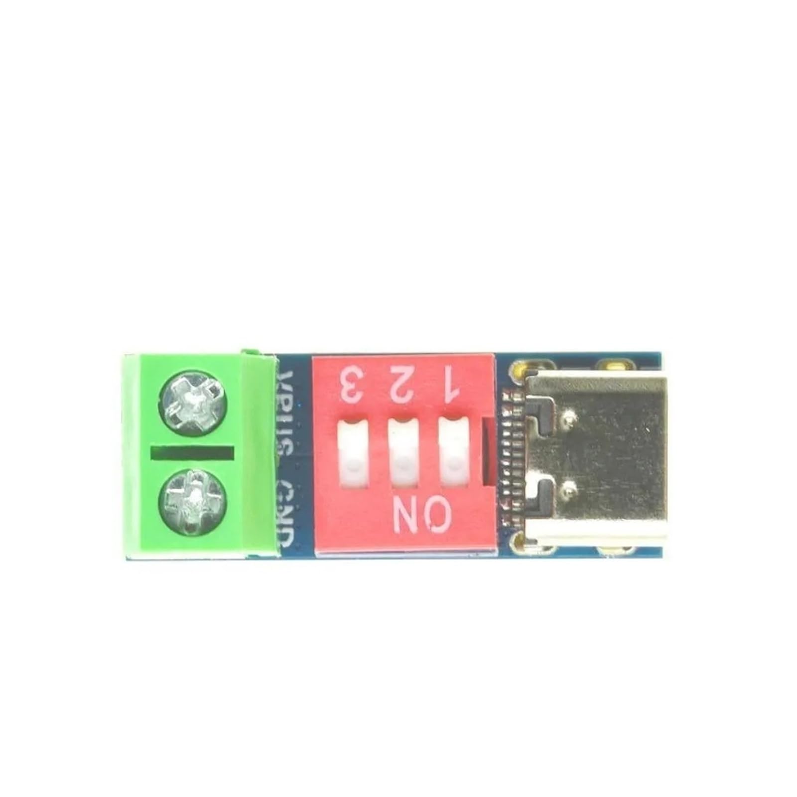 1/5/10 szt. PD QC 5-20 V Dial Trigger Board 100 W Type-C Decoy Module for DIY Power Supply (5 szt.)