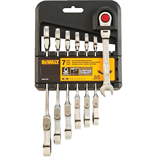 New Product DeWalt DWMT74196 Ratcheting Flex Head (7 Piece)