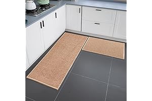 Montvoo Non Skid Kitchen Carpet Washable Kitchen Mat